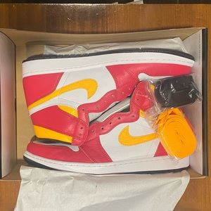 Jordan 1 Fusion Red Size 13 (New with box)